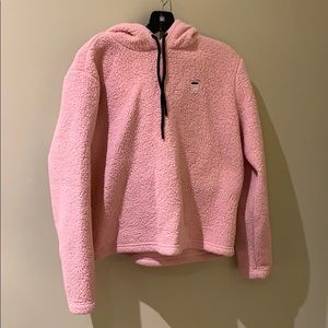 Pink Fila Hoodie